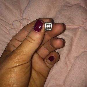 “B” initial pandora charm